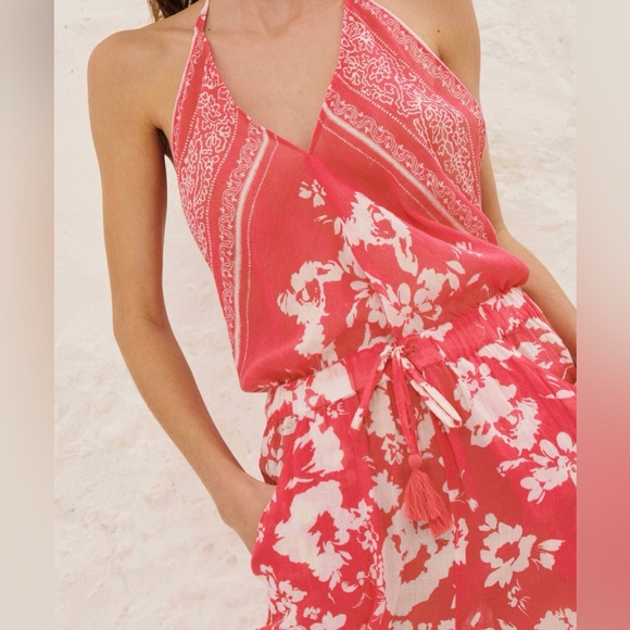 Authentic Ba&sh Lady’s Jumpsuit Handkerchief Inspired - Picture 7 of 7